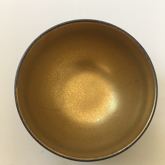 Anthropologie Lydia Gold Porcelain Bowl - Picture 3 of 6